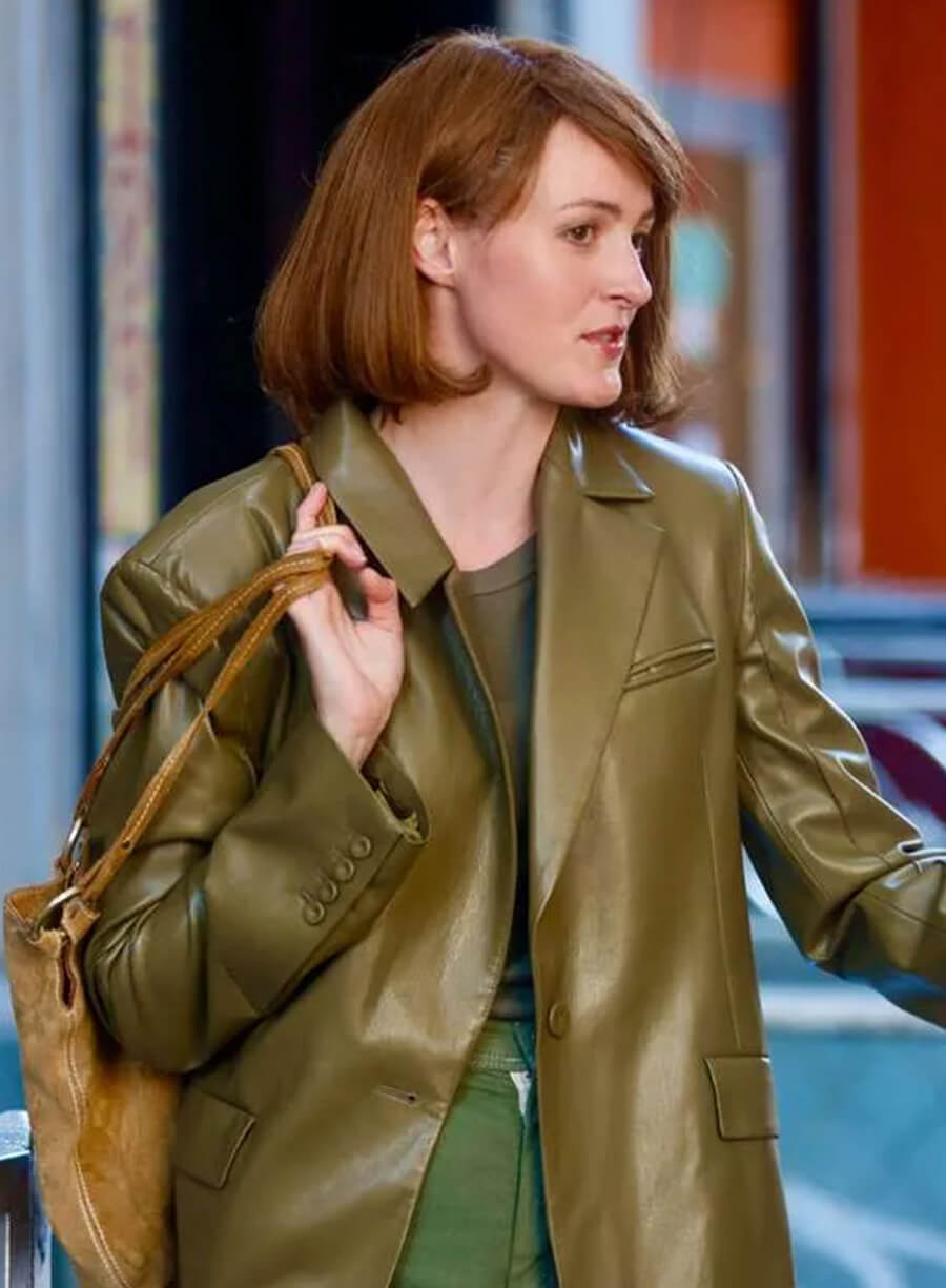 Harpoon Ingrid Inspired Green Leather Jacket - A Different Man Style