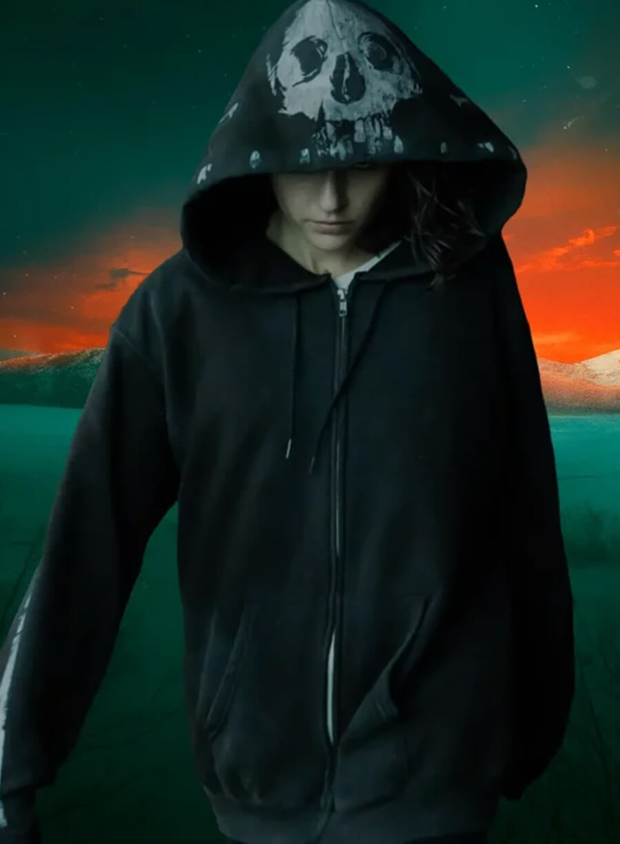 Harpoon Martha Em Cypress Inspired Black Hooded Jacket - Revival 2025 Style