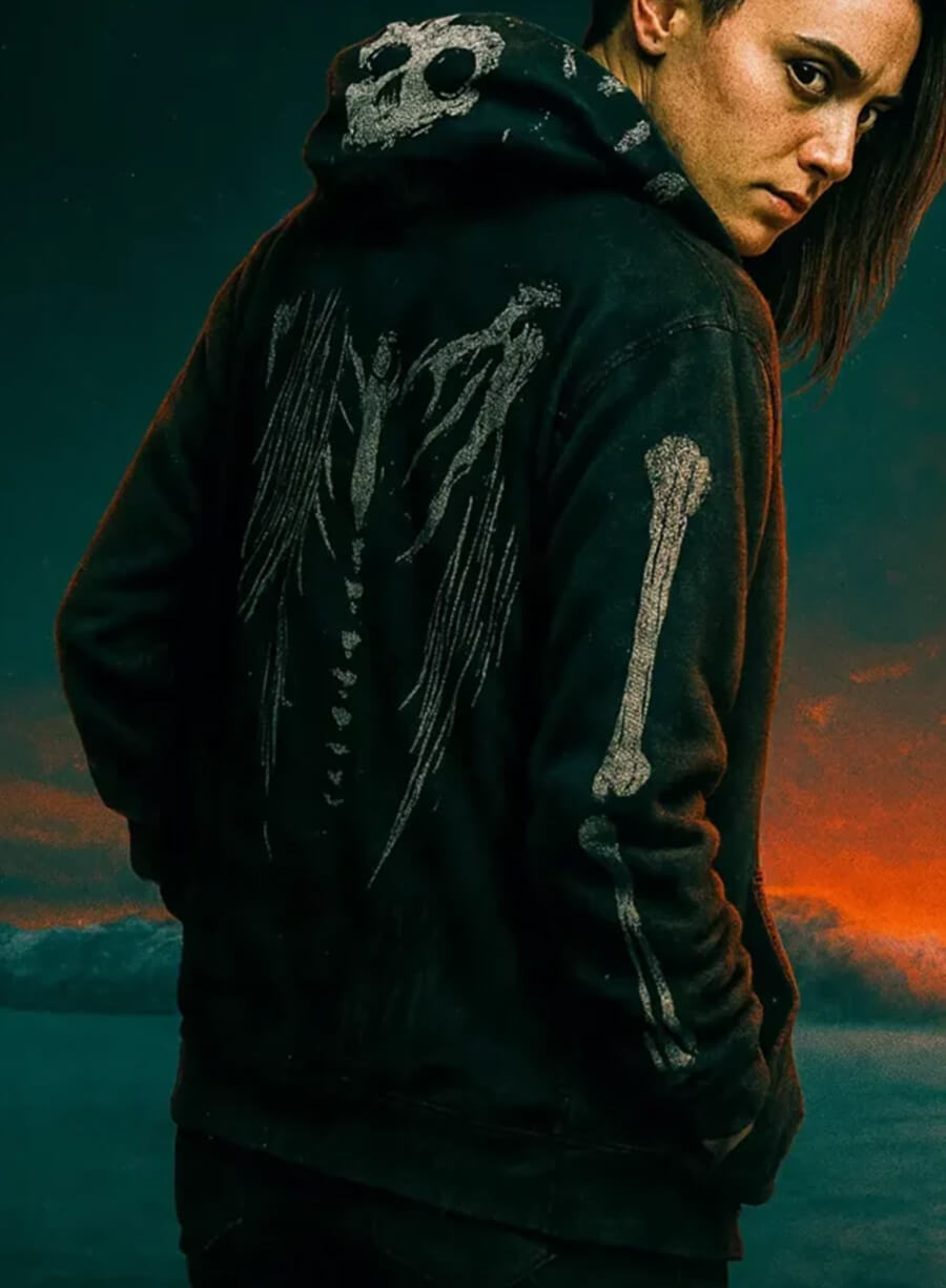 Harpoon Martha Em Cypress Inspired Black Hooded Jacket - Revival 2025 Style