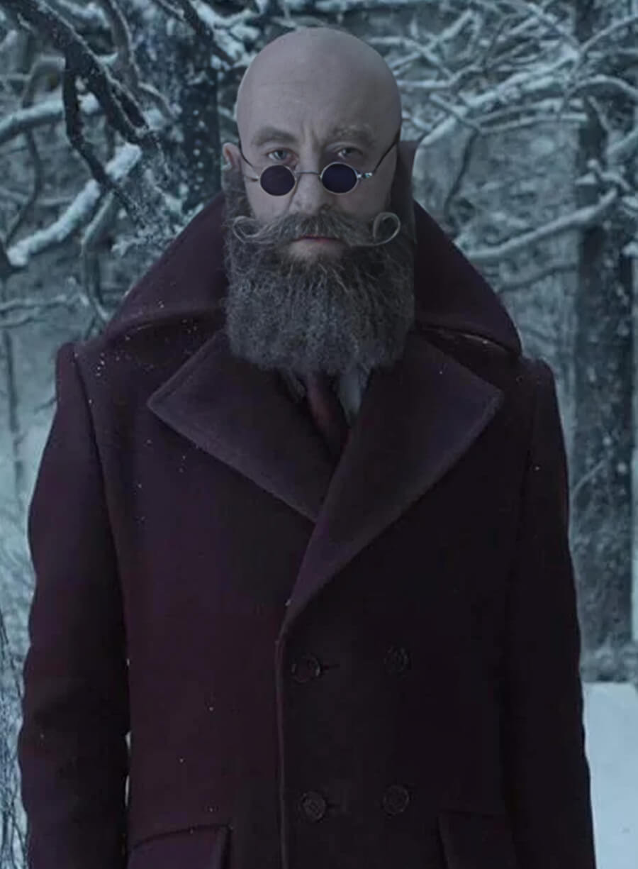 Harpoon Beth Grant Inspired Purple Coat - A Series of Unfortunate Events Style