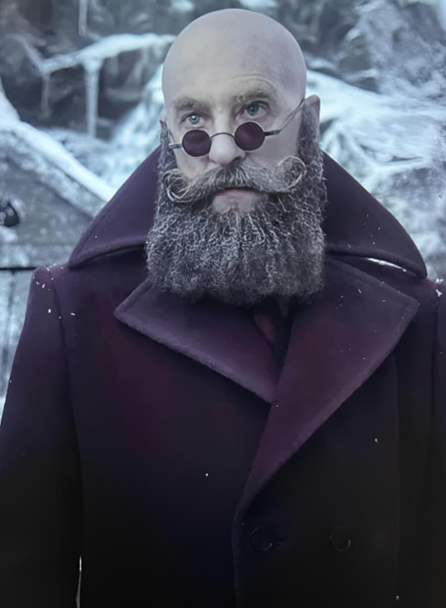 Harpoon Beth Grant Inspired Purple Coat - A Series of Unfortunate Events Style