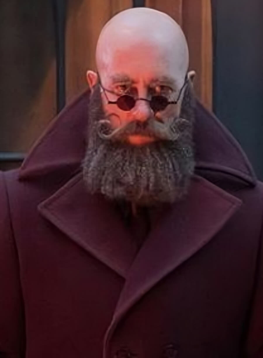 Harpoon Beth Grant Inspired Purple Coat - A Series of Unfortunate Events Style