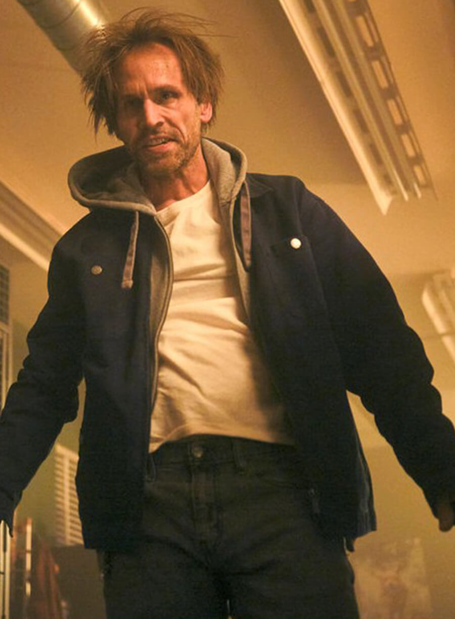 Harpoon Richard Harris Inspired Blue Cotton Fabric Cotton Jacket - The Hunting Party Style
