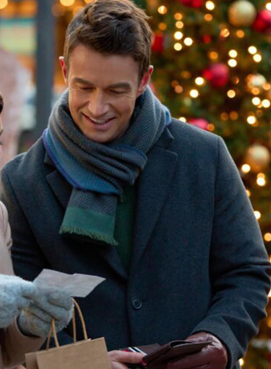 Harpoon Robert Buckley Inspired Grey Coat - Twas the Date Before Christmas Style