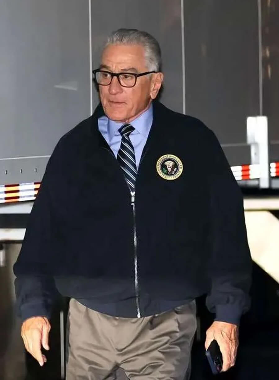 Harpoon George Mullen Inspired Blue Leather Jacket - Z ero Day 2025 Style
