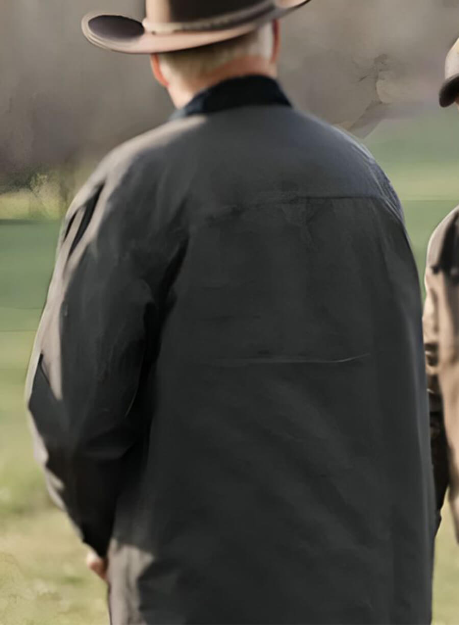 Harpoon Robert Miller Inspired Grey Leather Jacket - Blue Ridge Style