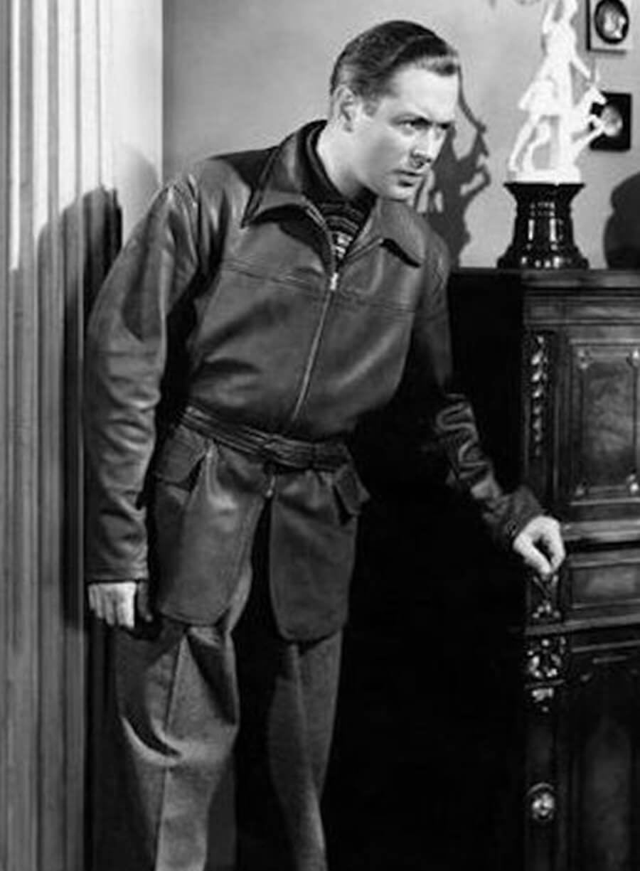 Harpoon Joe Pendleton Inspired Leather Jacket - Here Comes Mr Jordan Style