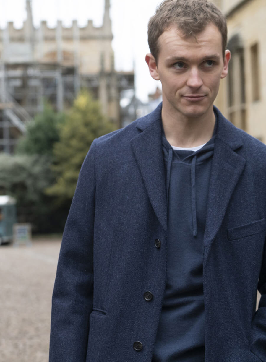 Harpoon Robert Spearing Inspired Blue Coat - Industry Style