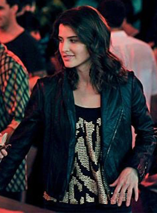 Harpoon Robin Scherbatsky Inspired Black Leather Jacket - How I met Your Mother Style