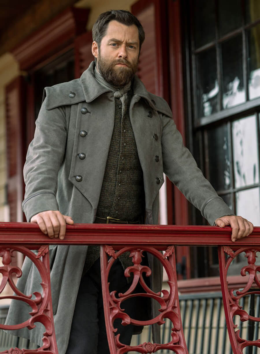 Harpoon Roger Wakefield Inspired Grey Coat - Outlander Style