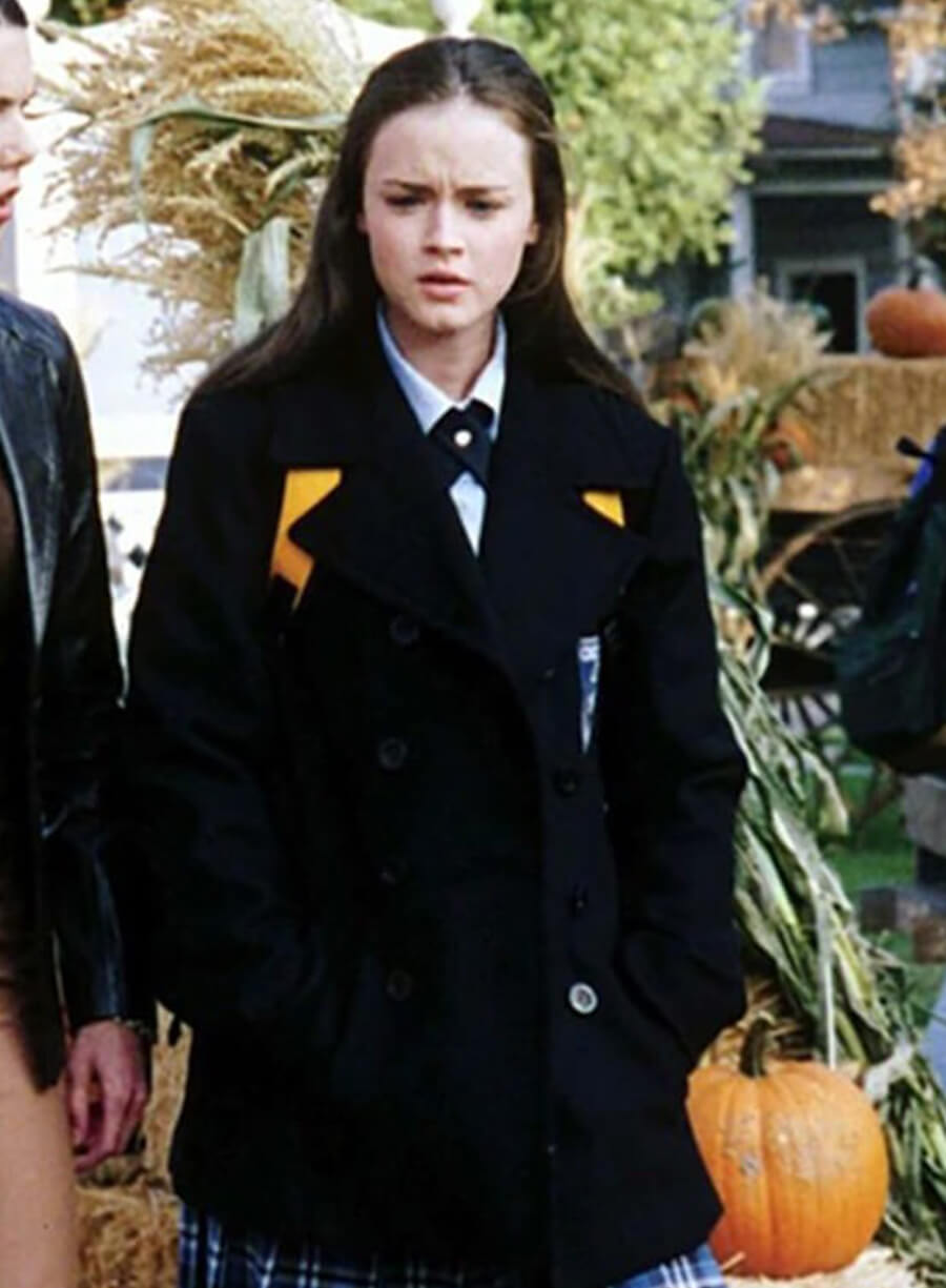 Harpoon Rory Gilmore Inspired Black Coat - Gilmore Girls Style