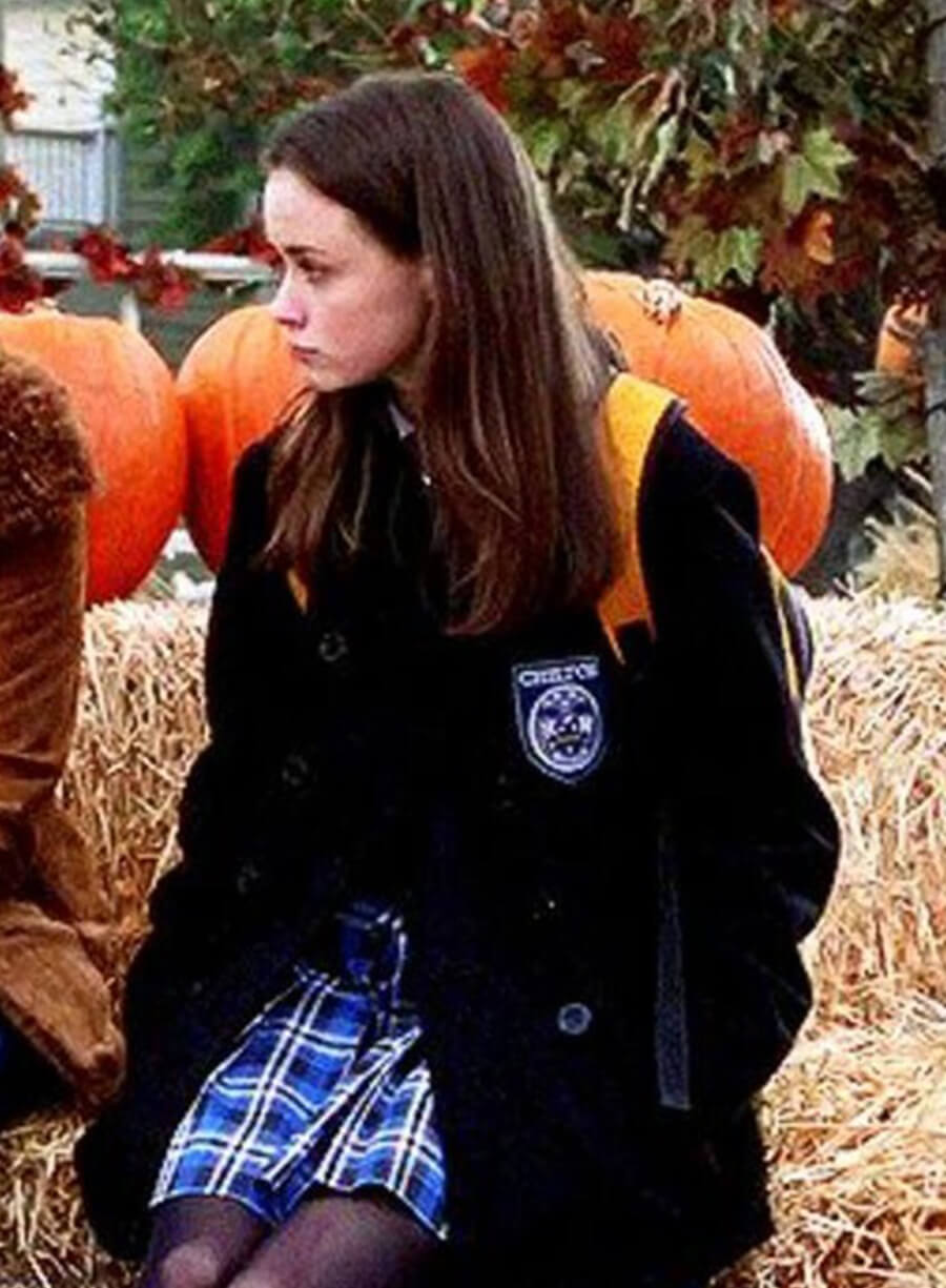 Harpoon Rory Gilmore Inspired Black Coat - Gilmore Girls Style