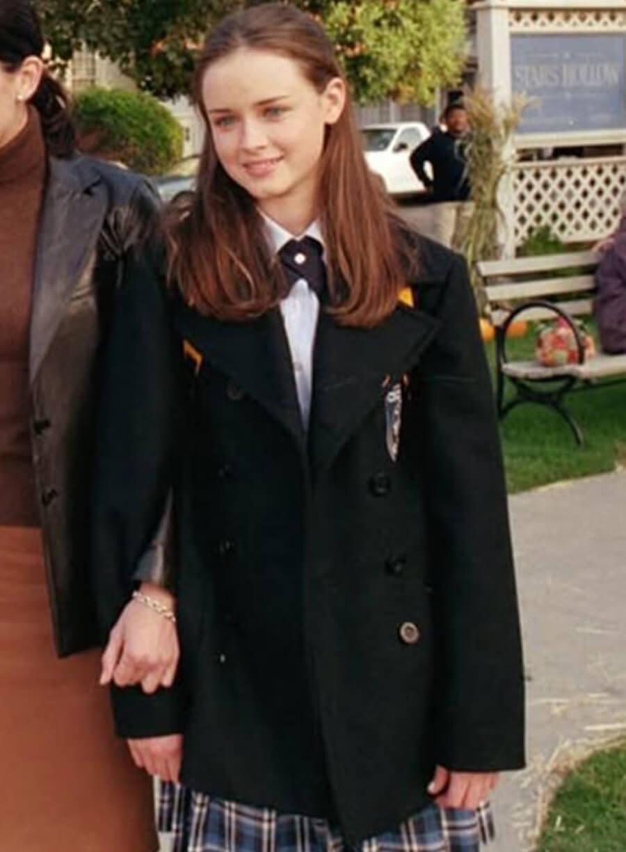 Harpoon Rory Gilmore Inspired Black Coat - Gilmore Girls Style