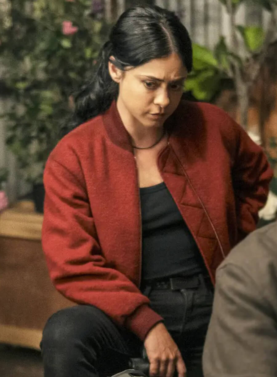 Harpoon Zen Inspired Maroon Leather Jacket - Play Dirty 2025 Style