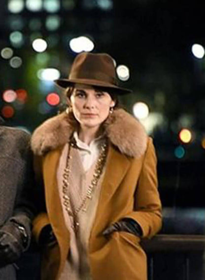 Rosalind Pearson The Gentlemen Michelle Dockery Brown Coat