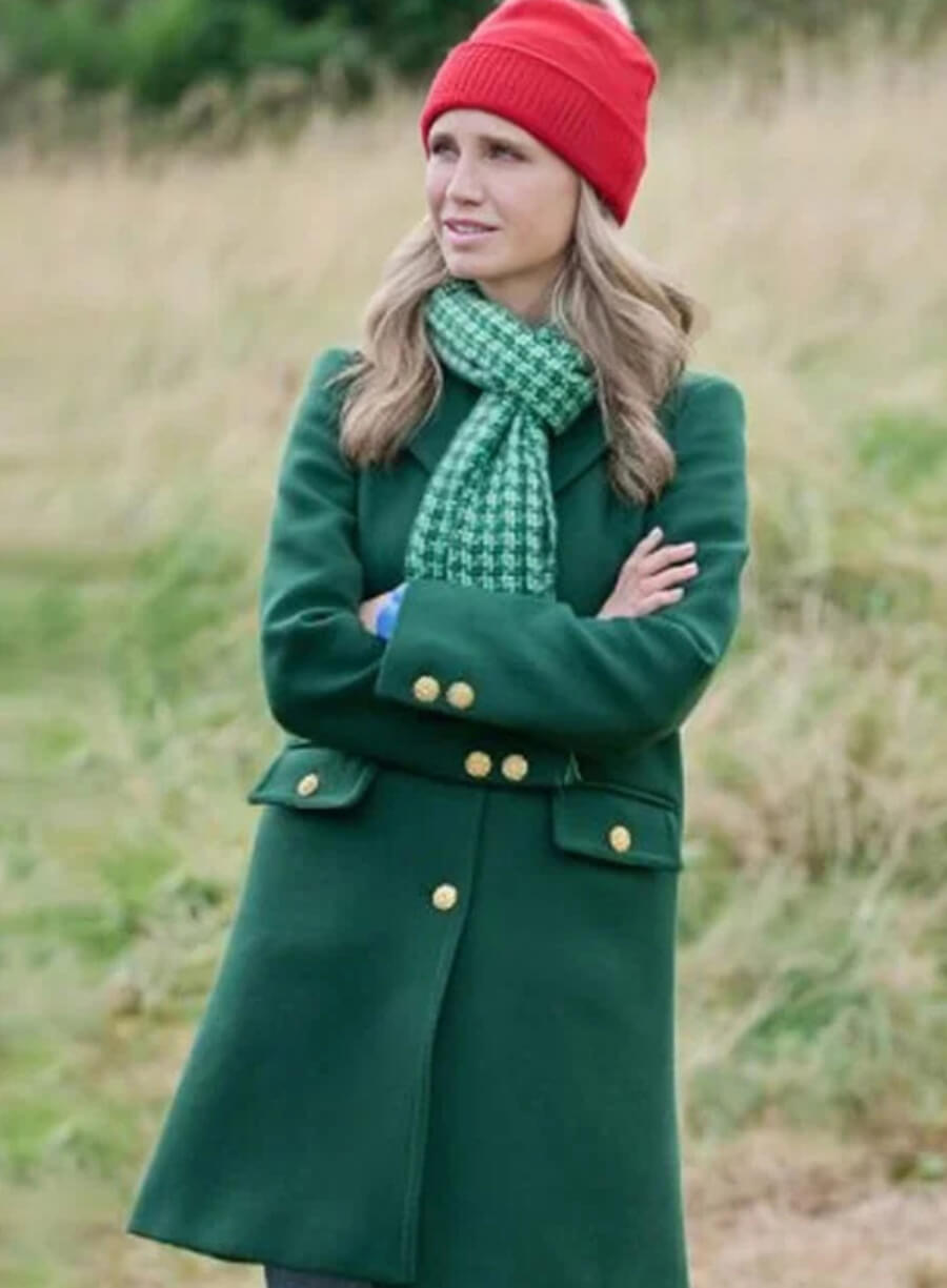 Harpoon Rose Walsh Inspired Green Coat - Tis The Season To Be Irish 2024 Style