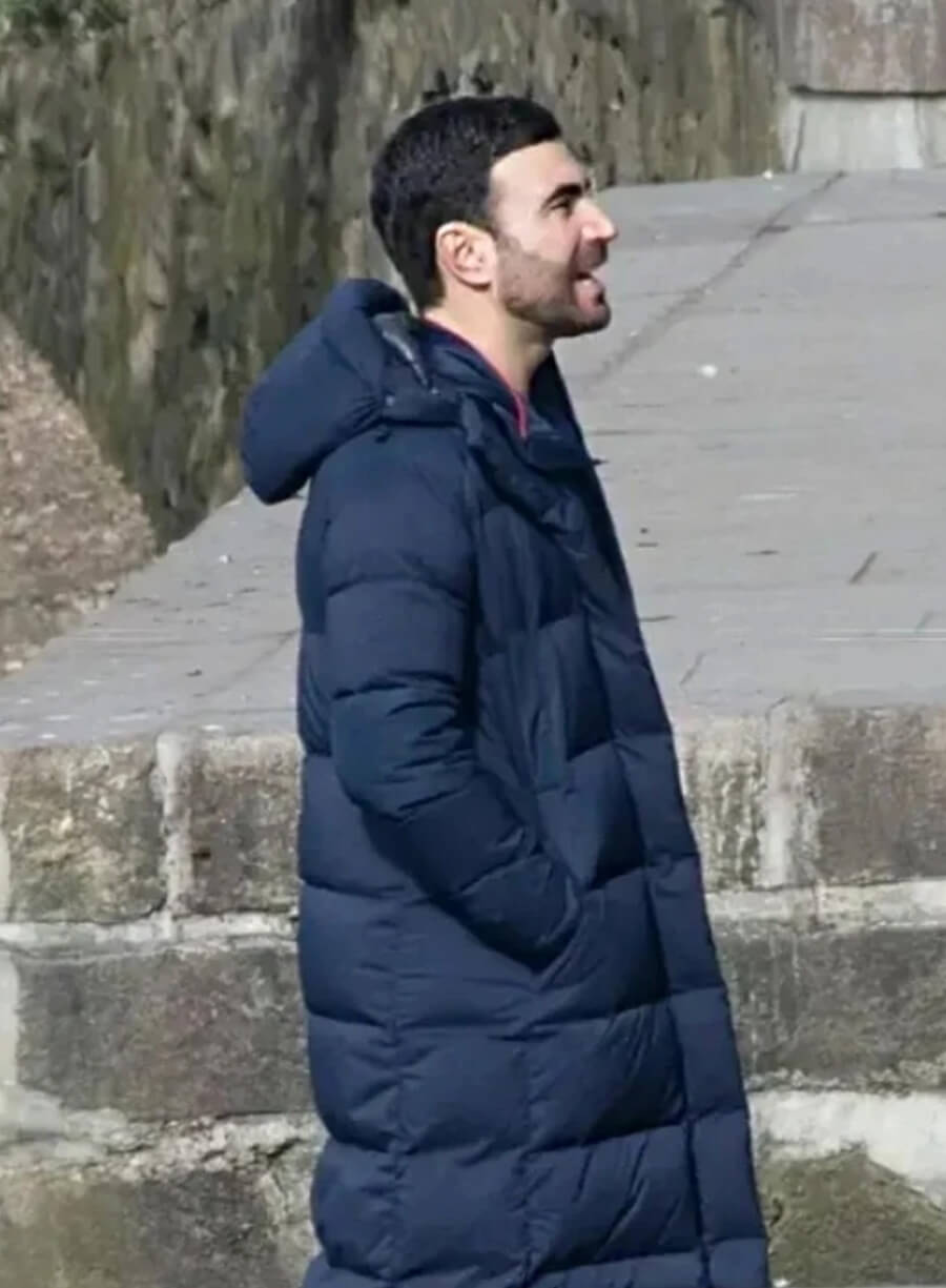 Harpoon Roy Kent Inspired Blue Coat - Ted Lasso S03 Style