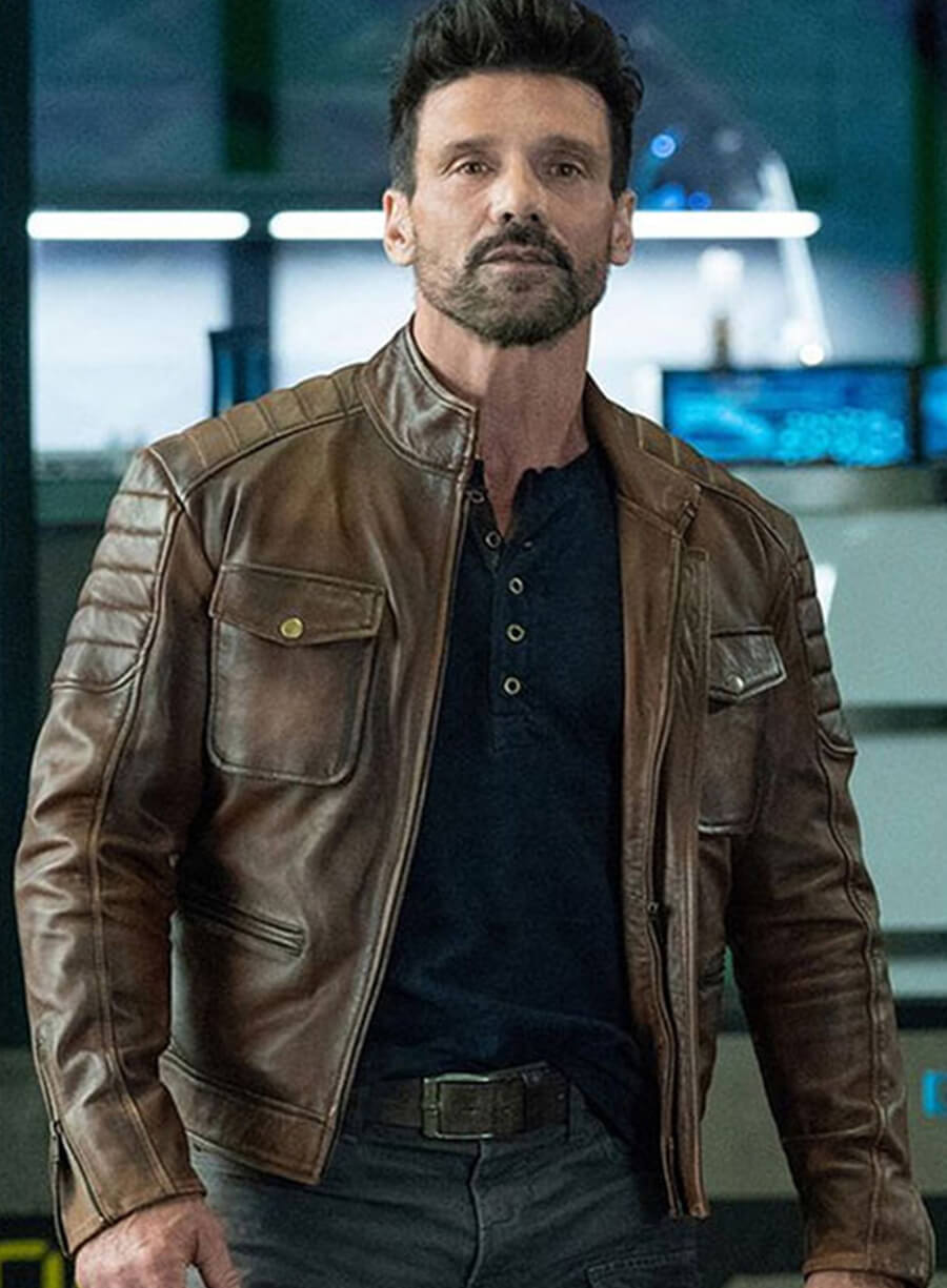 Harpoon Roy Pulver Inspired Brown Leather Jacket - Boss Level Style