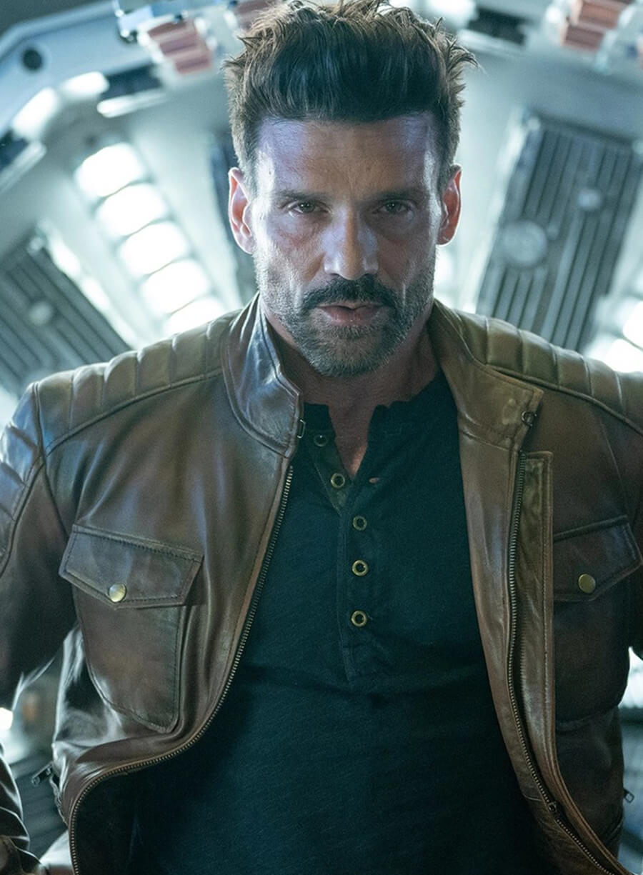Harpoon Roy Pulver Inspired Brown Leather Jacket - Boss Level Style