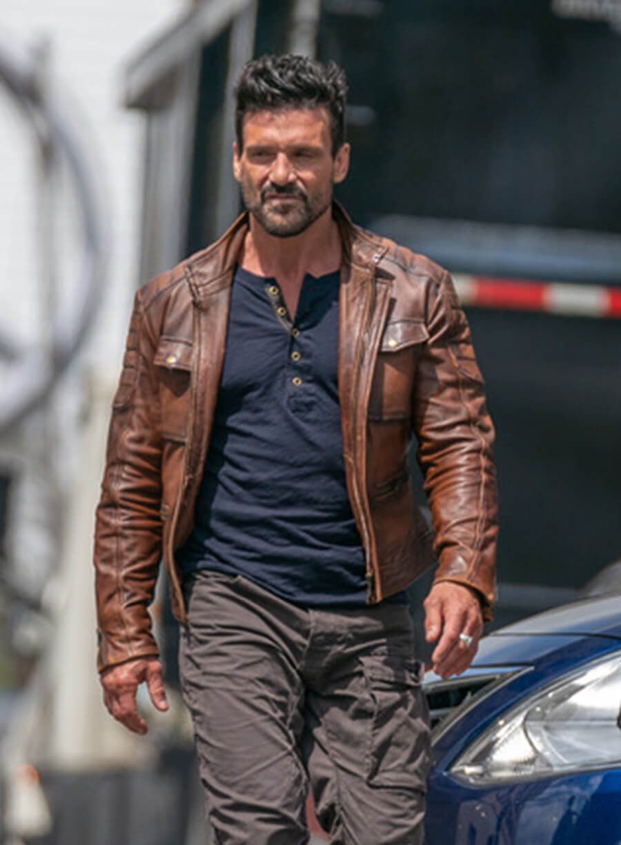 Harpoon Roy Pulver Inspired Brown Leather Jacket - Boss Level Style