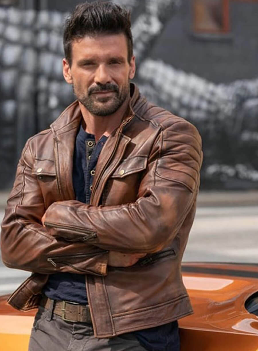 Harpoon Roy Pulver Inspired Brown Leather Jacket - Boss Level Style