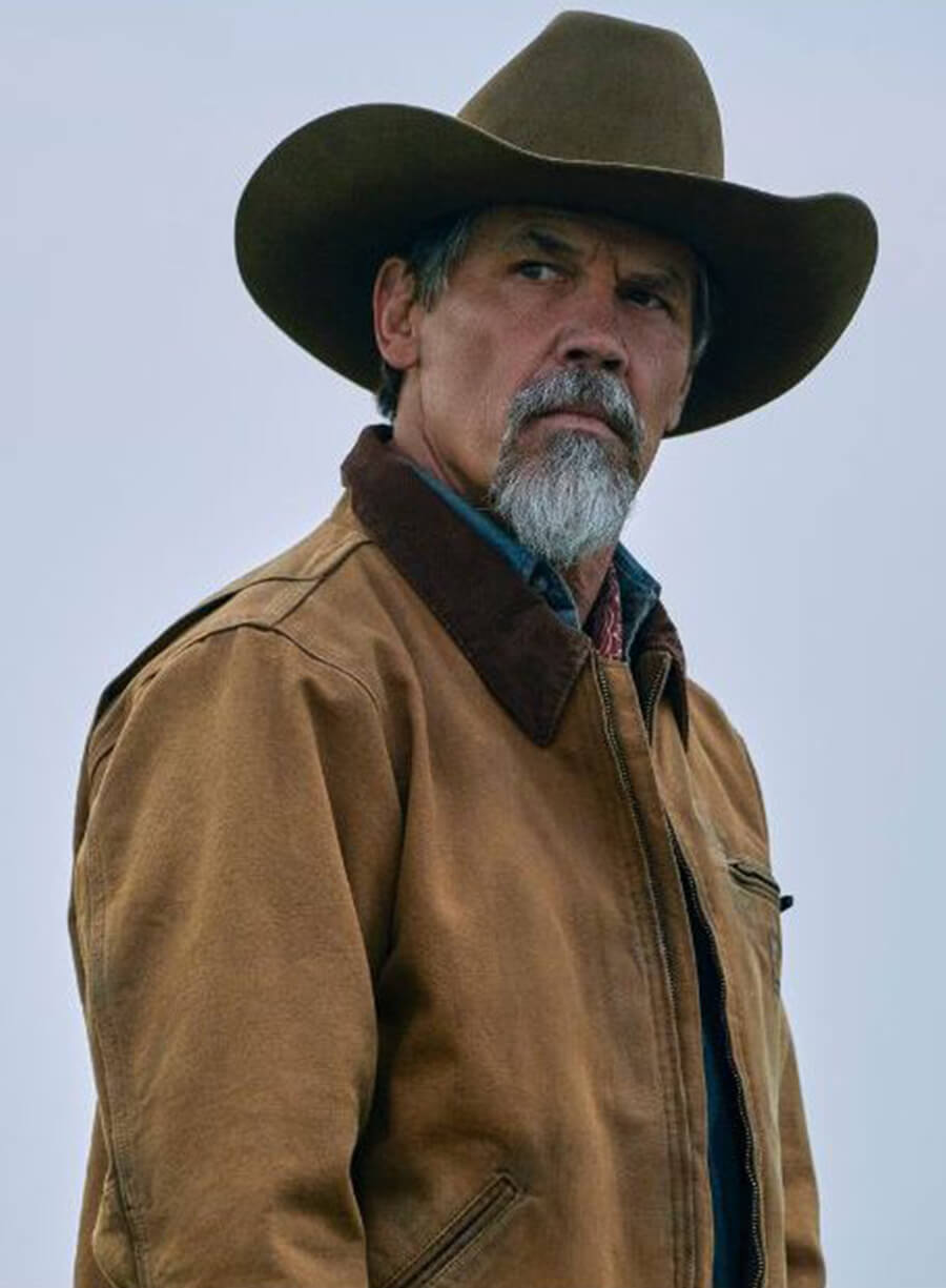 Harpoon Royal Abbott Inspired Brown Suede Leather Leather Jacket - Outer Range Tv Series Style