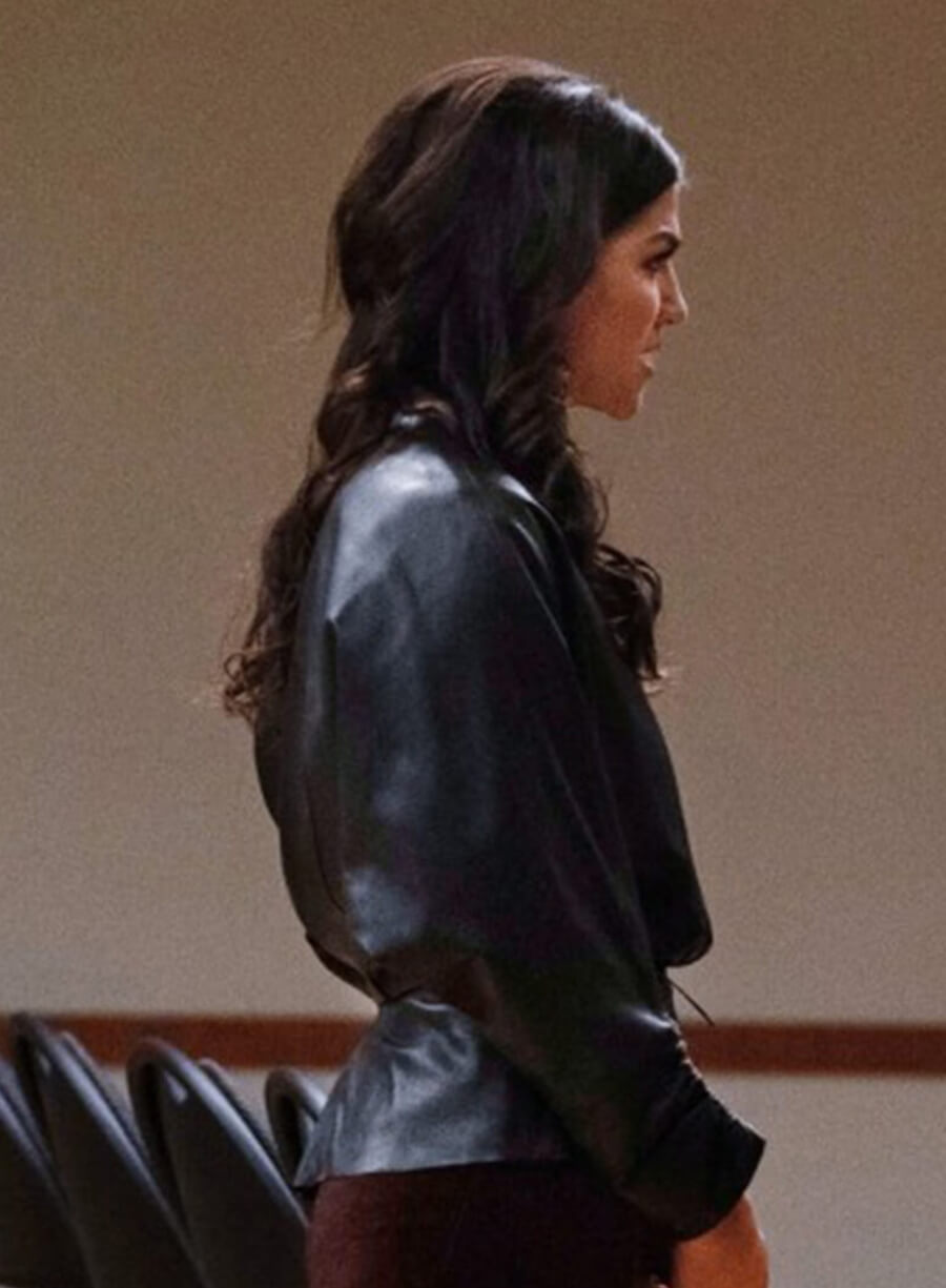 Harpoon Ruby Inspired Black Real Leather Leather Jacket - Supernatural Tv Series Style