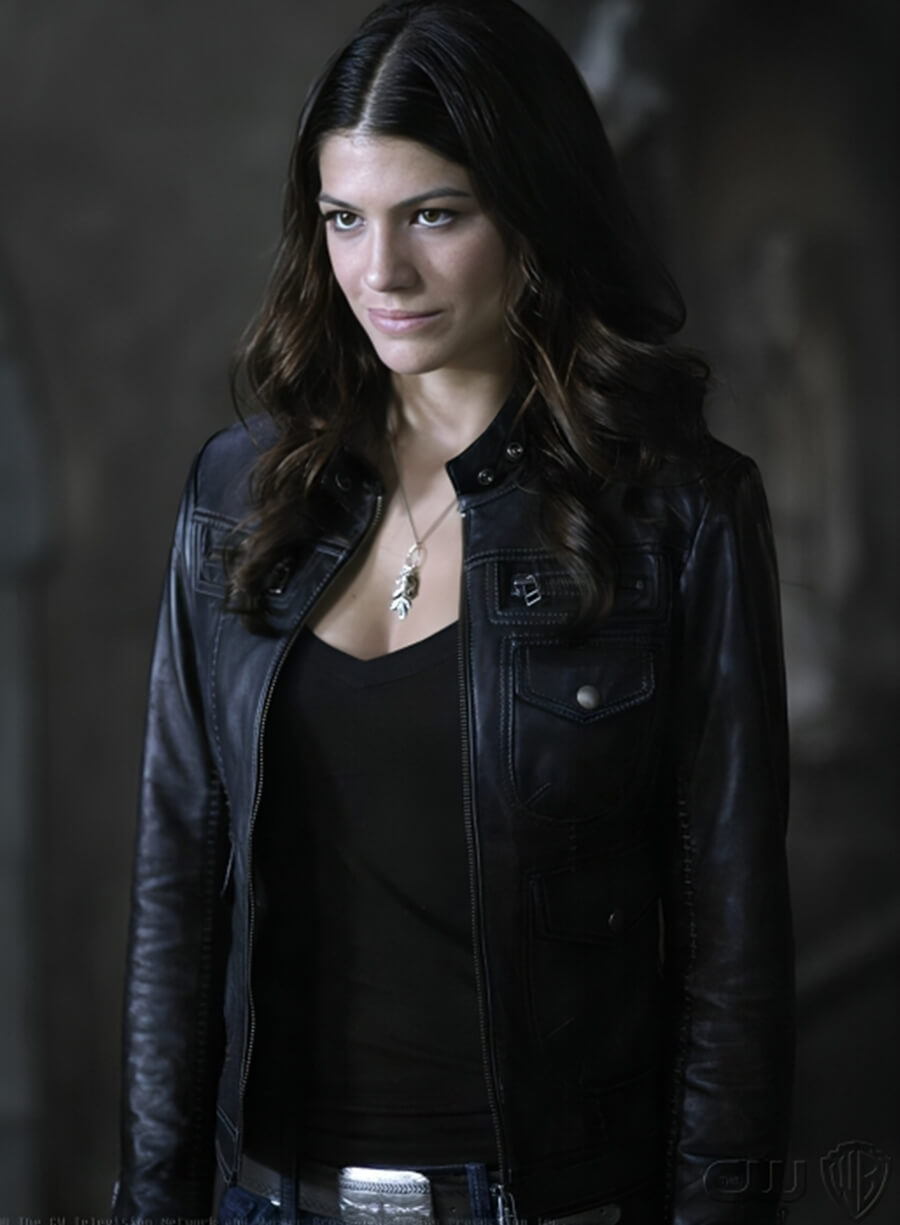 Harpoon Ruby Inspired Black Real Leather Leather Jacket - Supernatural Tv Series Style