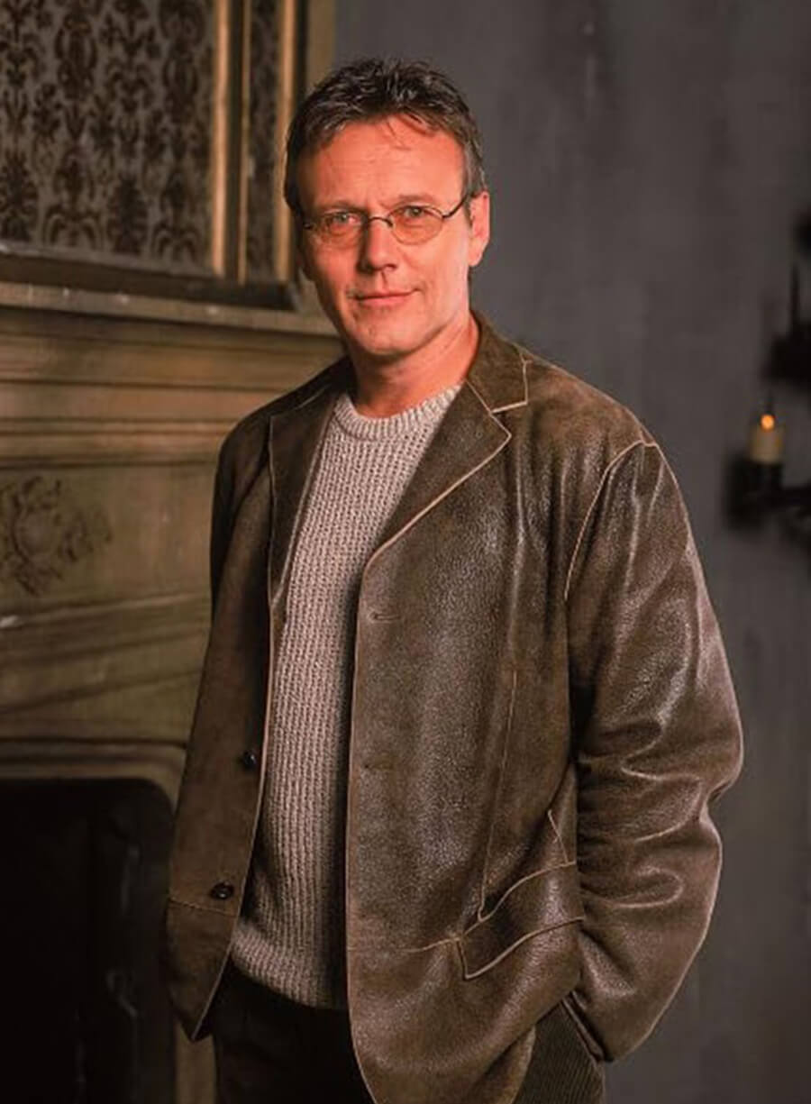 Harpoon Rupert Giles Inspired Brown Leather Jacket - Buffy The Vampire Slayer Style