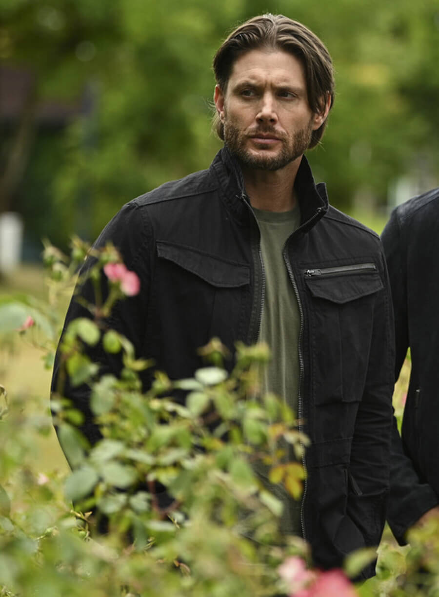 Harpoon Russell Shaw Inspired Black Cotton Jacket - Tracker Style