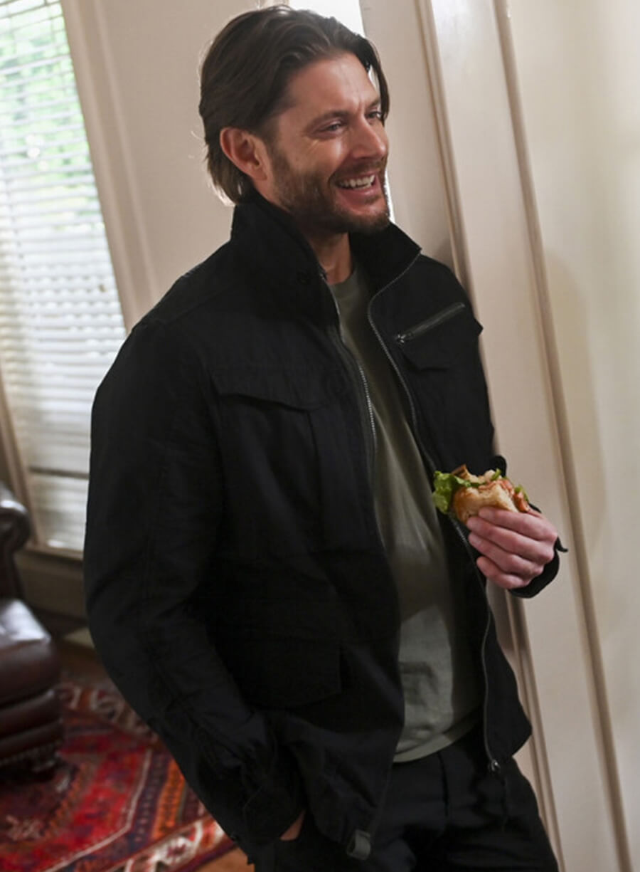 Harpoon Russell Shaw Inspired Black Cotton Jacket - Tracker Style