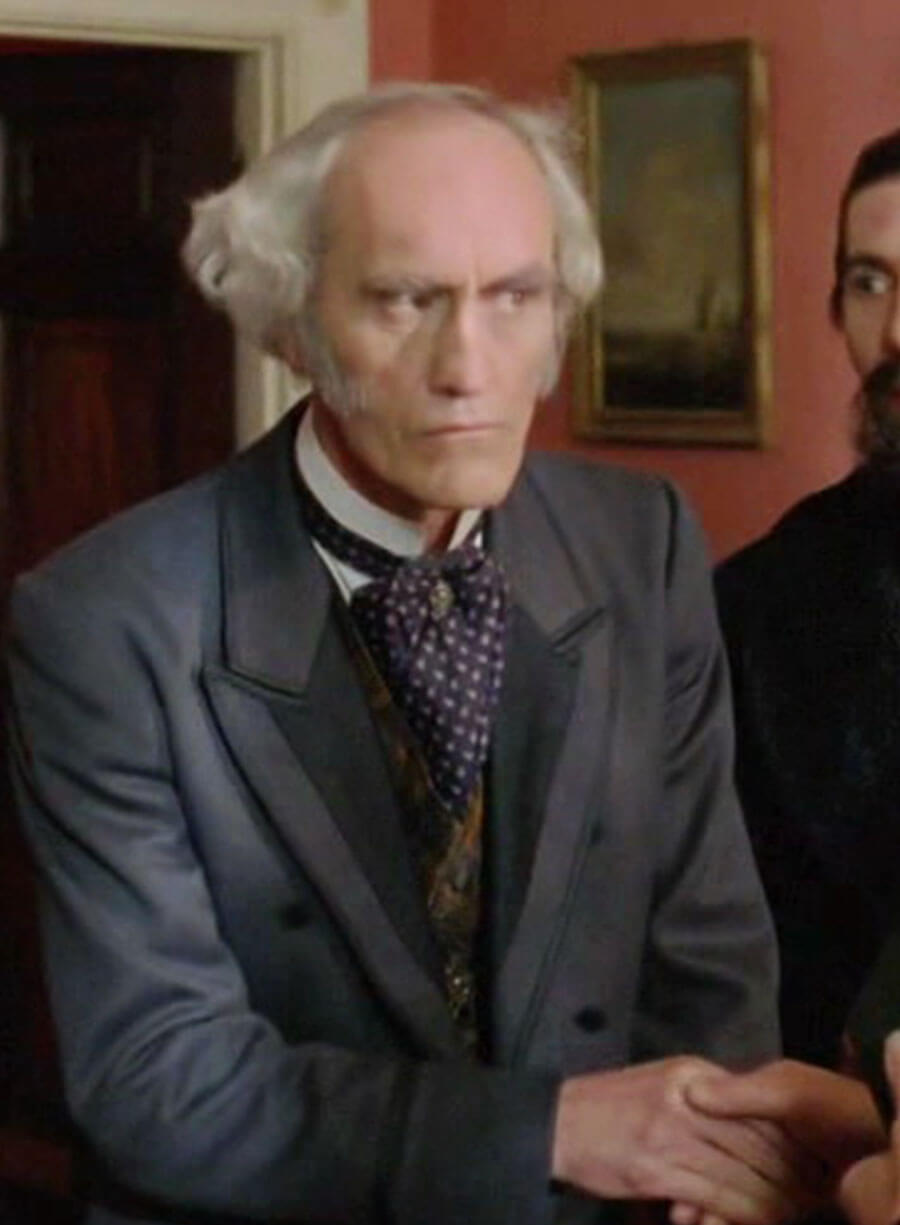Harpoon Tim Barlow Inspired Black Wool Coat - The Adventures of Sherlock Holmes Style
