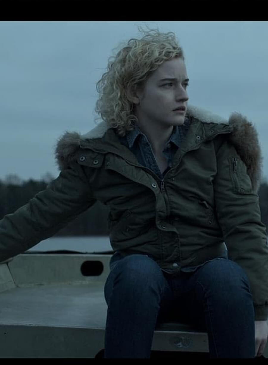 Harpoon Ruth Langmore Inspired Green Parachute Fabric Hooded Jacket - Ozark TV Series Style