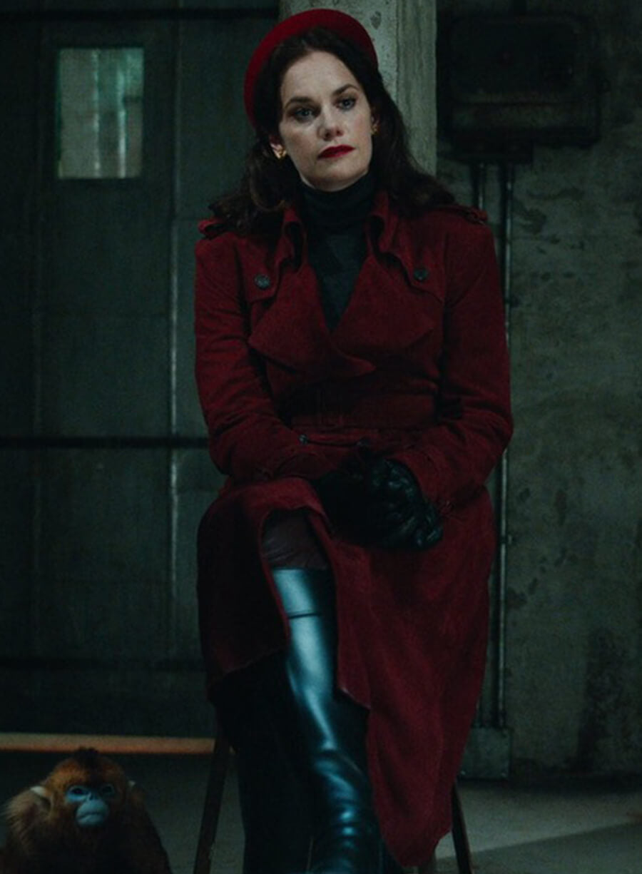 Harpoon Mrs. Coulter Inspired Red Coat - His Dark Materials Style