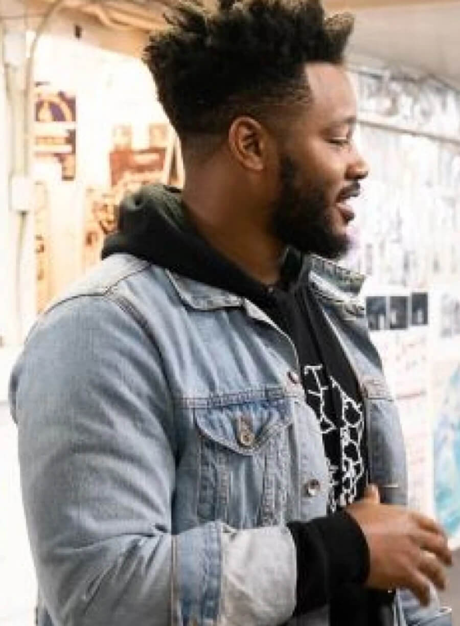 Harpoon Ryan Coogler Elvis Goes There Inspired Blue Denim Jacket
