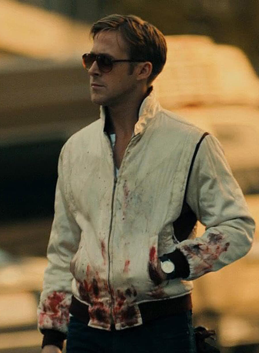Harpoon Driver Inspired White Leather Jacket