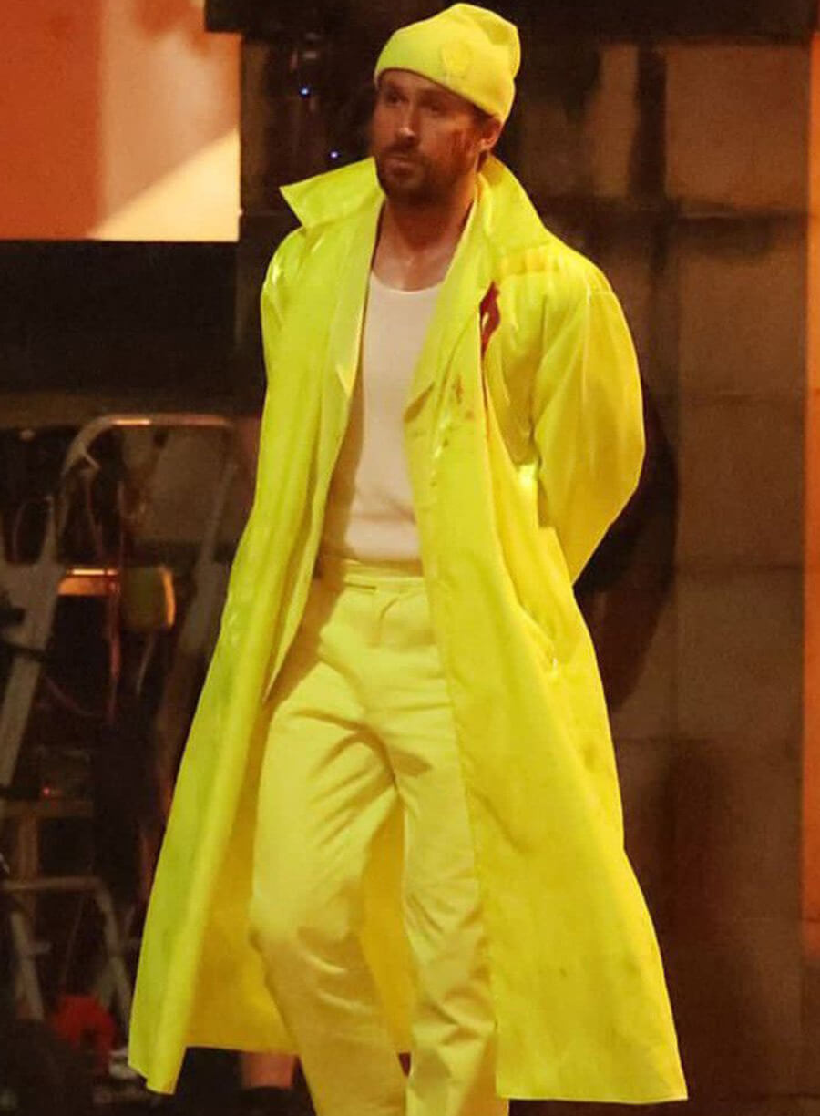 Harpoon Colt Seavers Inspired Yellow Coat - The Fall Guy 2024 Style