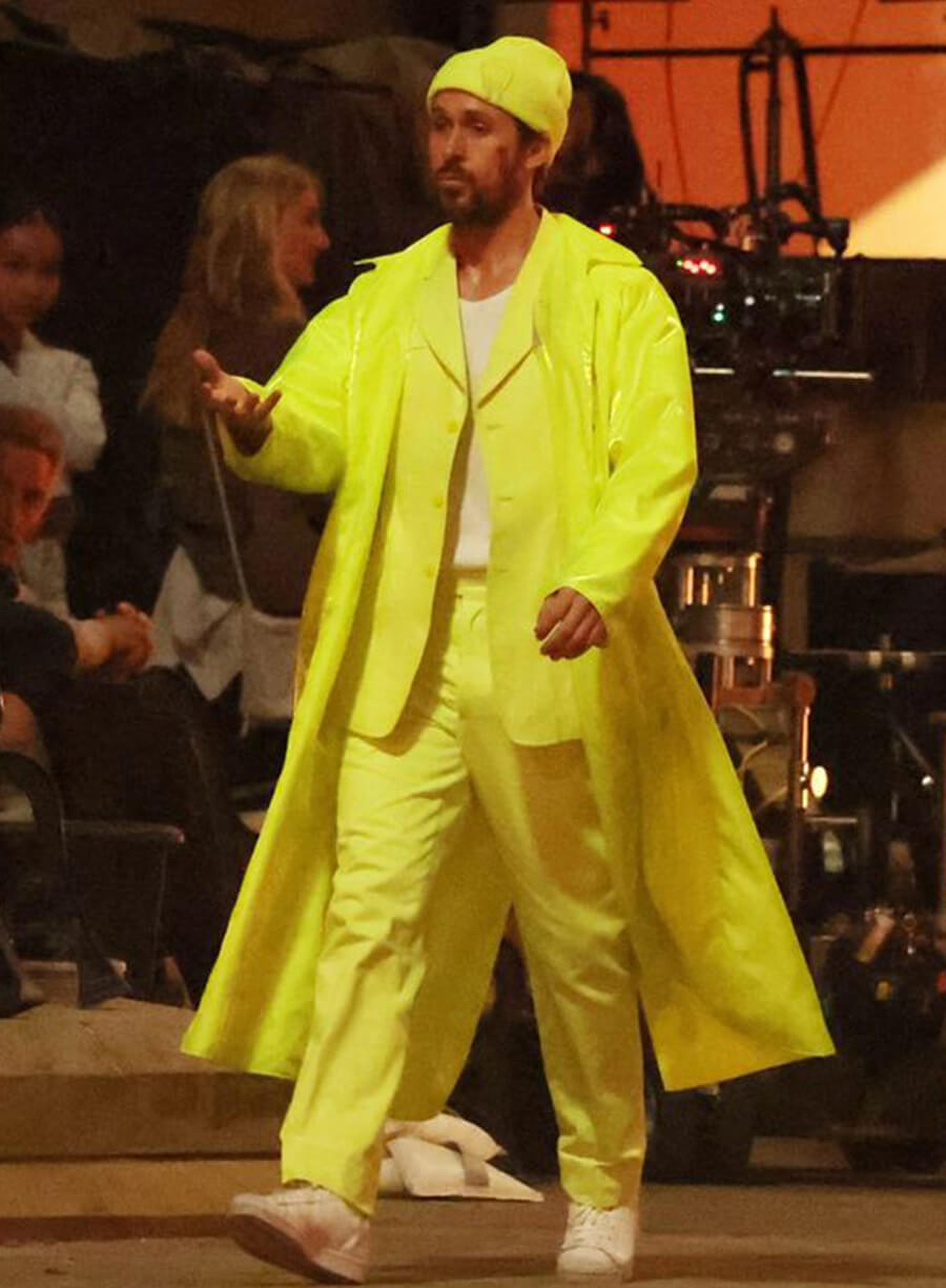 Harpoon Colt Seavers Inspired Yellow Coat - The Fall Guy 2024 Style