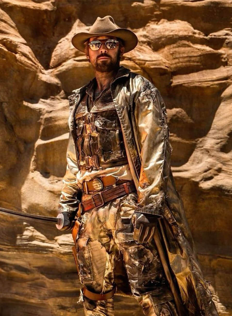 Harpoon Colt Seavers Inspired Golden Coat - The Fall Guy 2024 Style