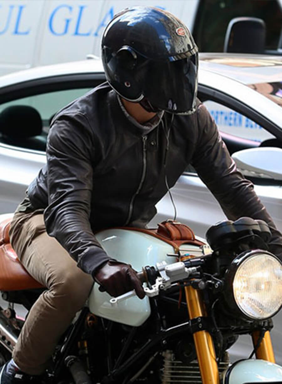 Harpoon Ryan Reynolds Inspired Black Leather Jacket