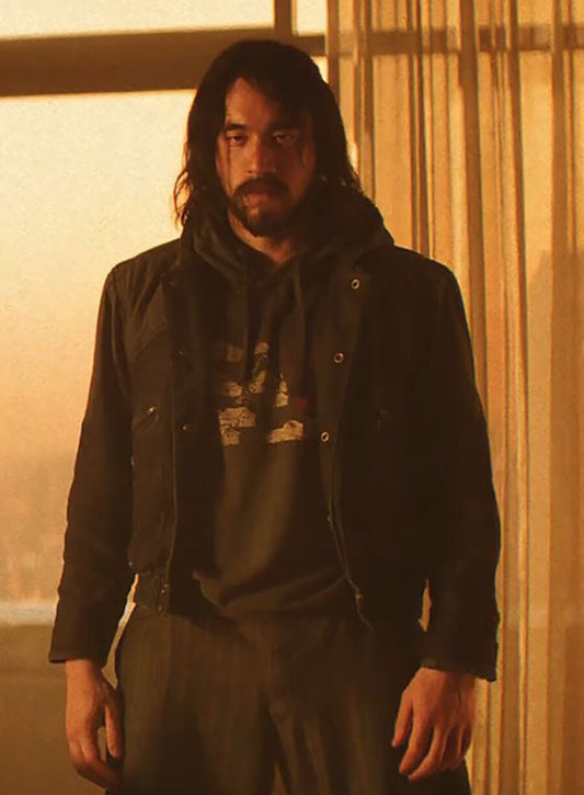 Harpoon Ryu Inspired Black Cotton Jacket - Street Figther 2026 Style