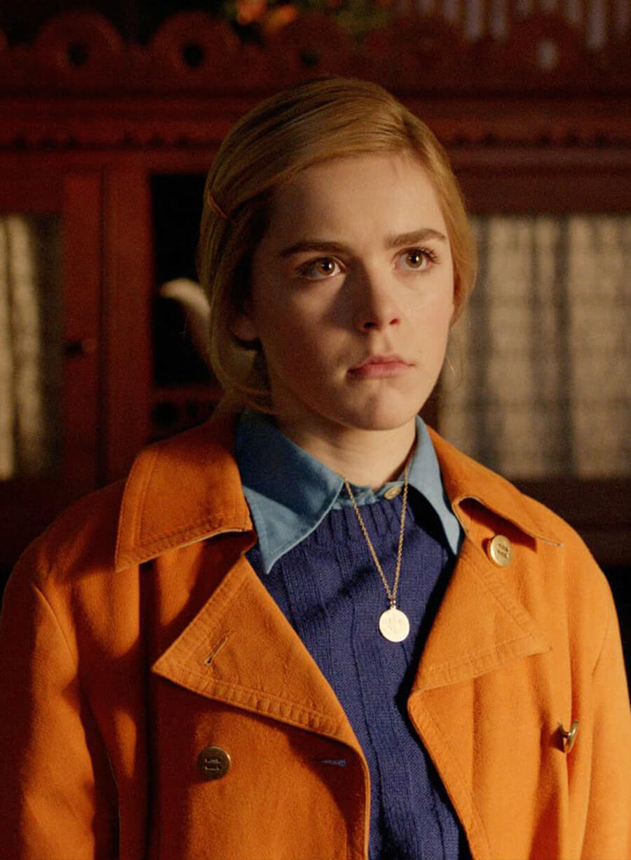 Harpoon Mark Meachum Inspired Orange Coat - Mad Men Style