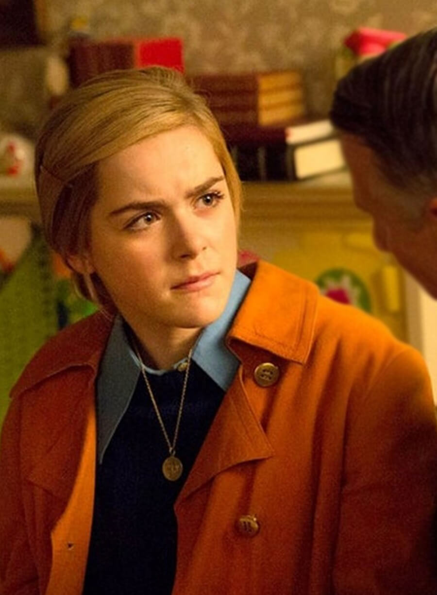 Harpoon Mark Meachum Inspired Orange Coat - Mad Men Style