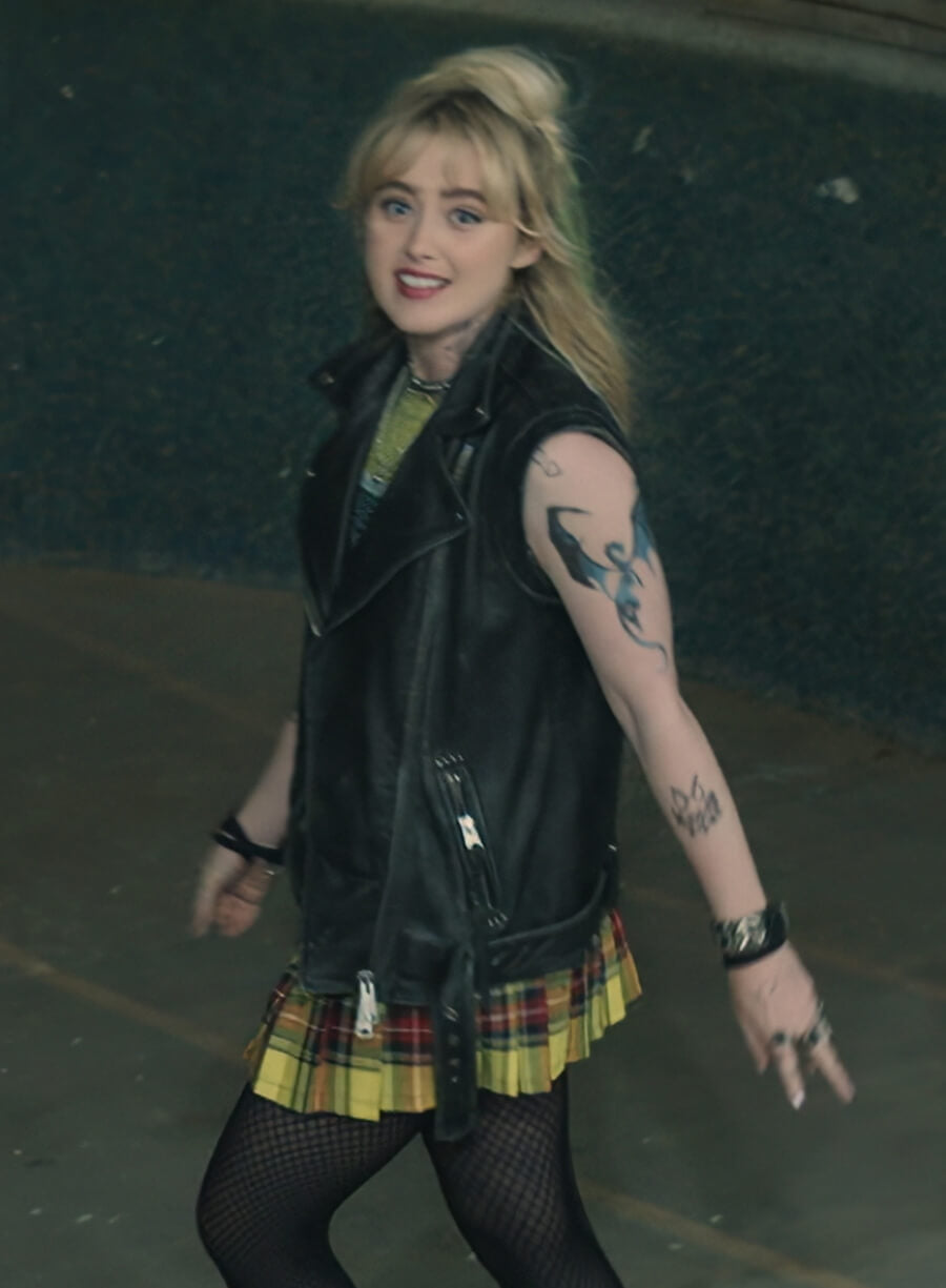 Harpoon Sammy Inspired Black Real Leather Leather Jacket - Abigail 2024 Style
