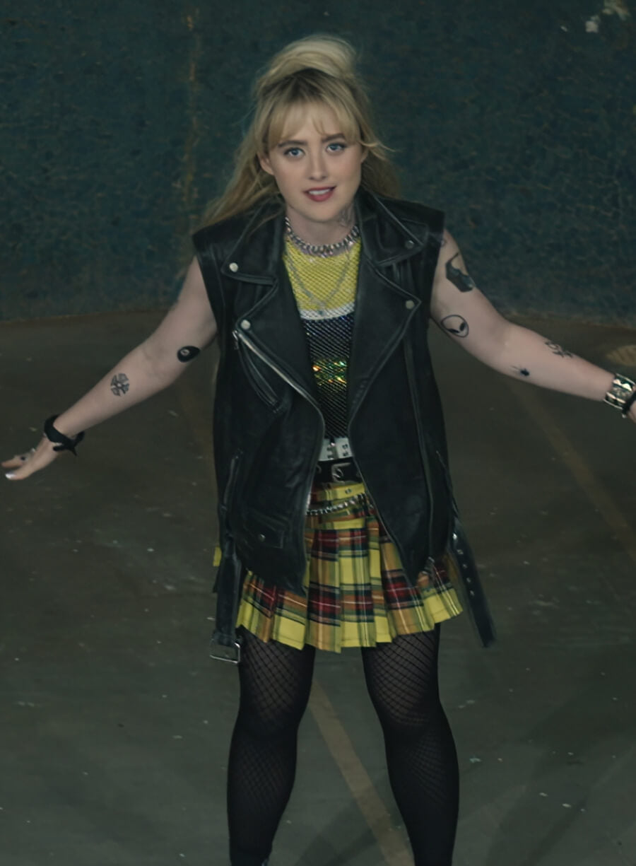 Harpoon Sammy Inspired Black Real Leather Leather Jacket - Abigail 2024 Style