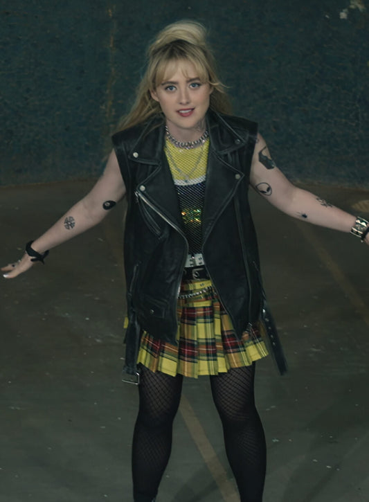 Harpoon Sammy Inspired Black Real Leather Leather Jacket - Abigail 2024 Style