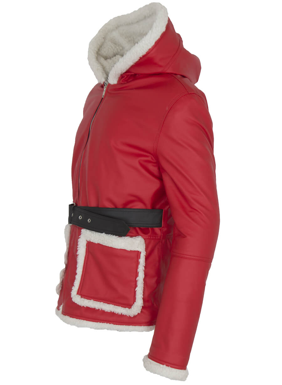 Harpoon Santa Claus Christmas Inspired Red Costume Jacket