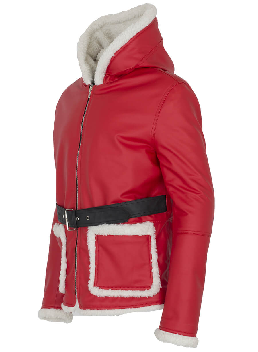 Harpoon Santa Claus Christmas Inspired Red Costume Jacket