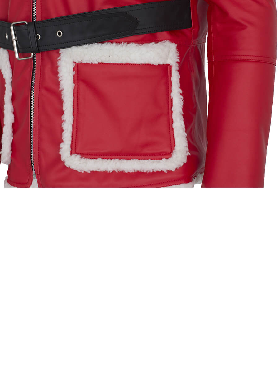 Harpoon Santa Claus Christmas Inspired Red Costume Jacket