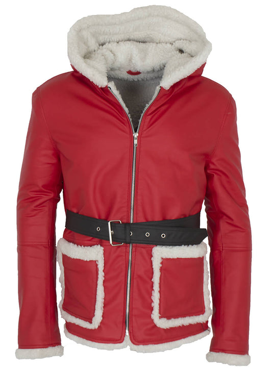 Harpoon Santa Claus Christmas Inspired Red Costume Jacket
